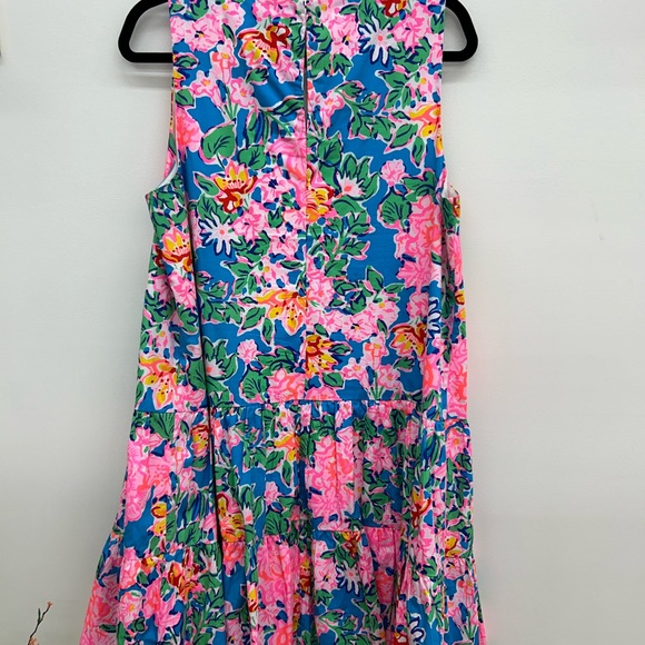 Lilly Pulitzer Trina Dress EEUC, Gorgeous style and colors and so Flattering 🌺 - Picture 2 of 5